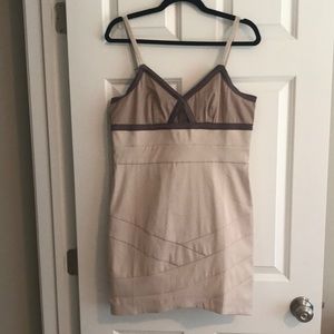 Romeo & Juliet Couture color blocked cutout dress